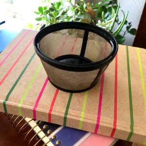 Reusable Coffee Filter- Goldtone
