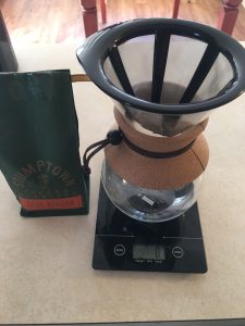 Using a Scale for Pour Over Coffee