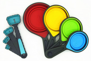 Collapsible Measuring Spoons for Camping Coffee