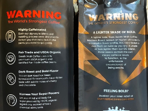 Death Wish Coffee Review Death Wish Dark vs. Medium Roast Packaging - 