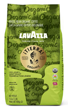 Best Light Roast Italian Coffee - Lavazza Organic ¡Tierra! 