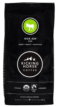 Best Walmart Coffee - Kicking Horse Kick Ass Dark Roast Whole Bean Coffee