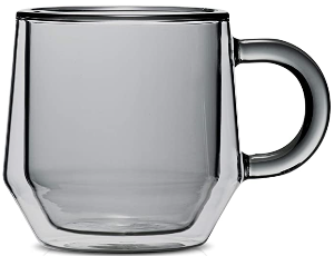 Best Glass Coffee Mugs - Double-Walled Coffee Mug by Hearth